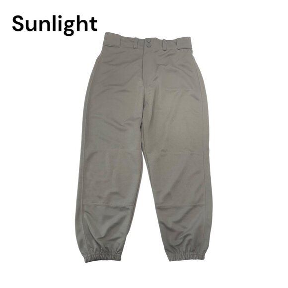 Franklin Other - Franklin Youth XL Baseball Pants Gray Elastic Cuffs Belt Loops & Back Pockets